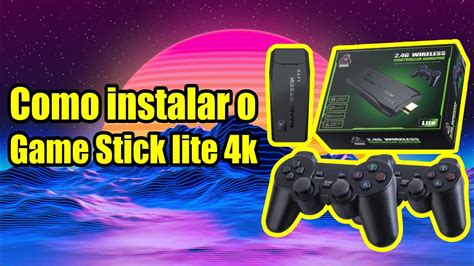 instalar sistema game stick 4k